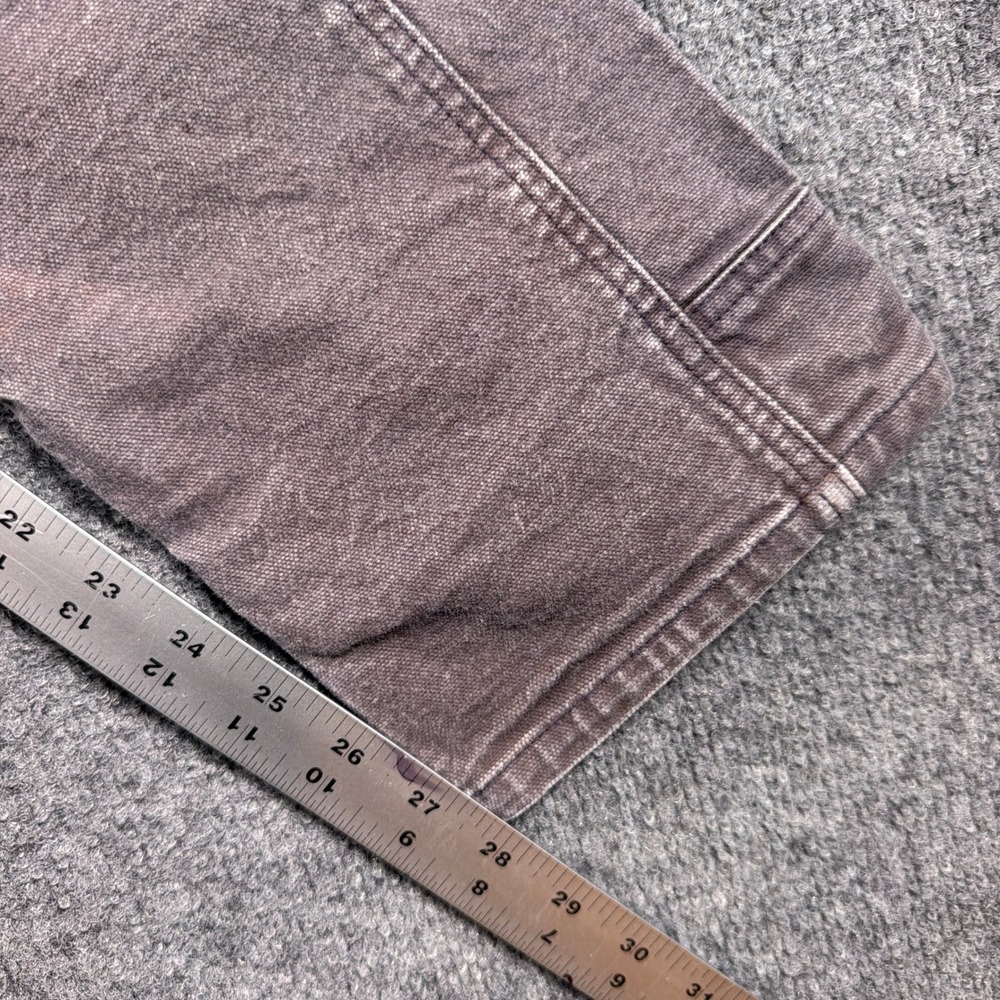 Dovetail Workwear Britt Utility Pants Womens 2x30 Plum Double Knee Distressed - Picture 15 of 16